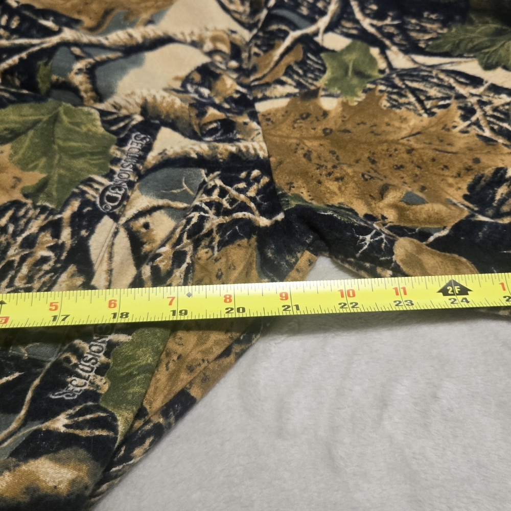 Cabela's Camouflage Robe 3DSeclusion Camo Bathrobe Belted Men's Sz. M/M Hunting - Picture 6 of 6